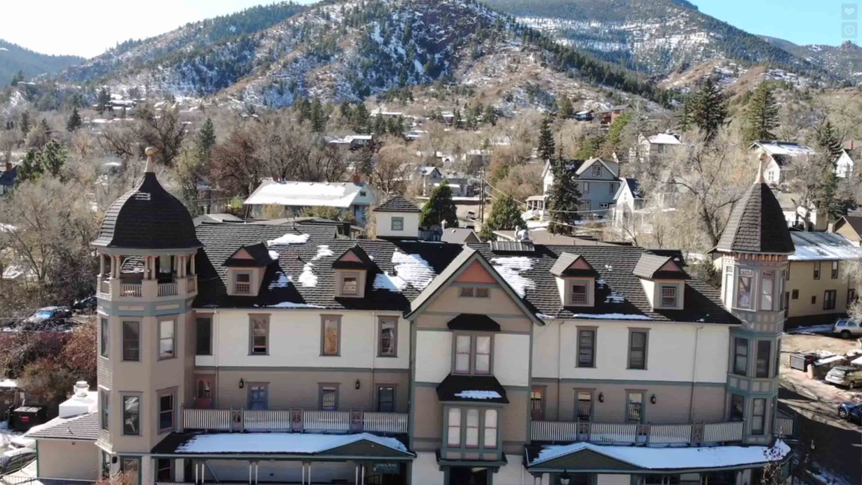 CF Shingle, Barkwood, Reroof, Light Commercial, Historic Building