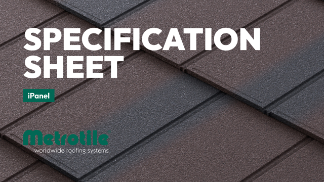 Ipanel Windows iPanel - Metrotile Roofing Systems