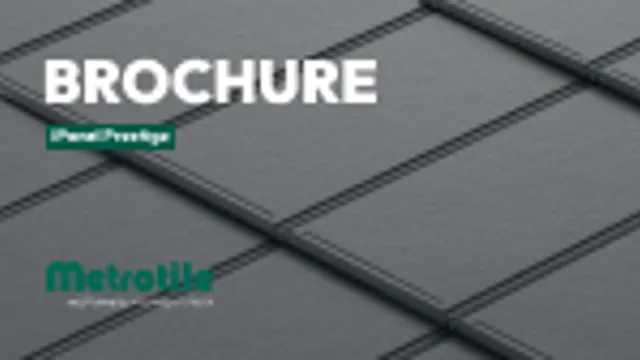 Ipanel Basic iPanel - Metrotile Roofing Systems