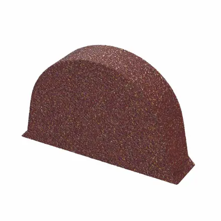 Modern Ridge End Cap Accessories - Metrotile Roofing Systems